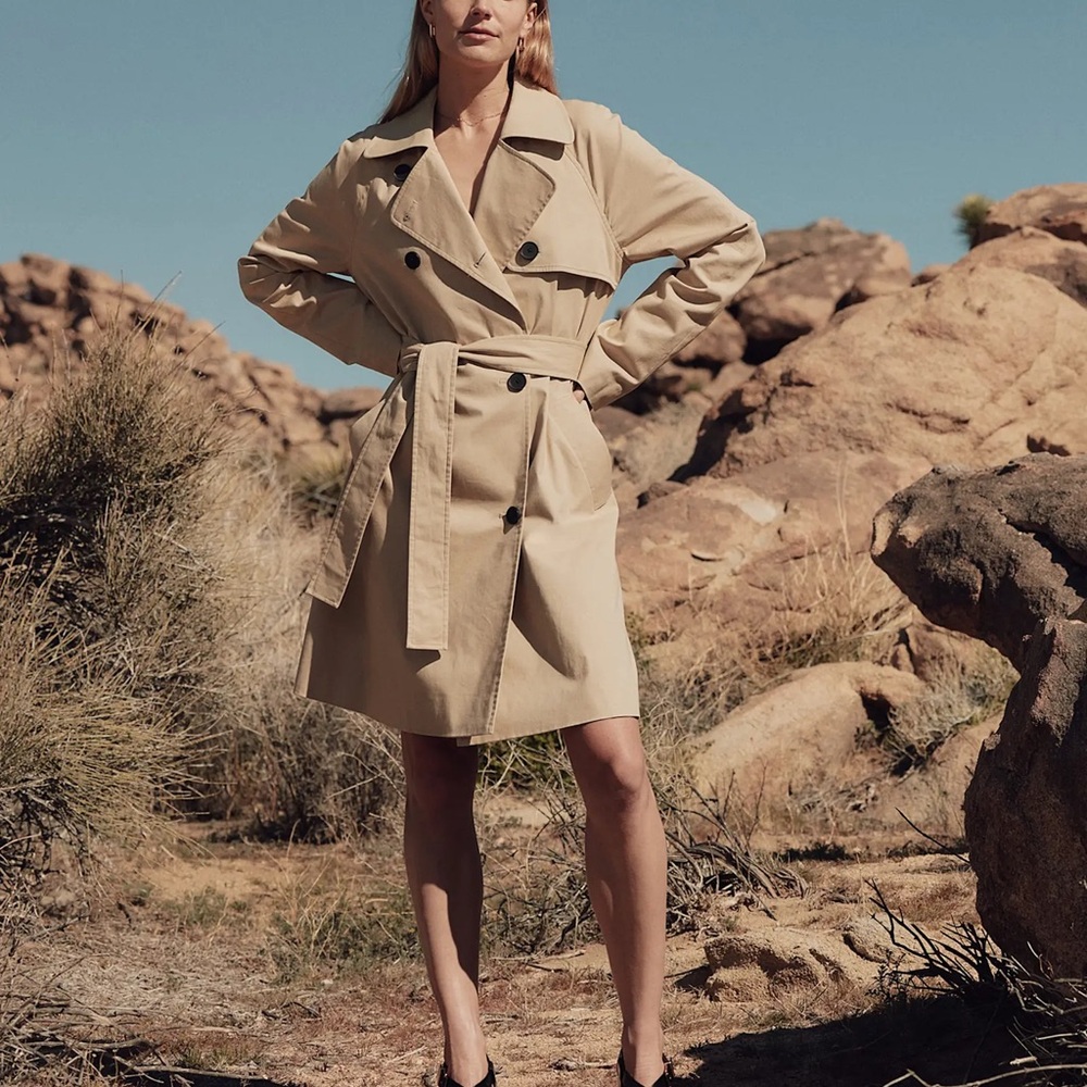 Quince Trench Coat